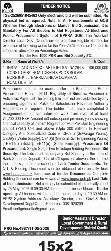 Tender Document