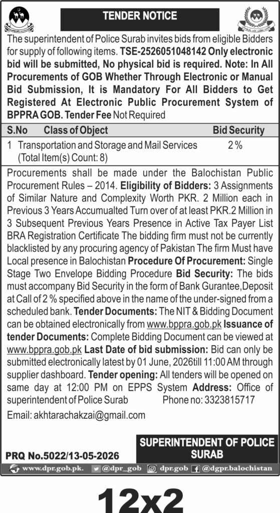 Tender Document
