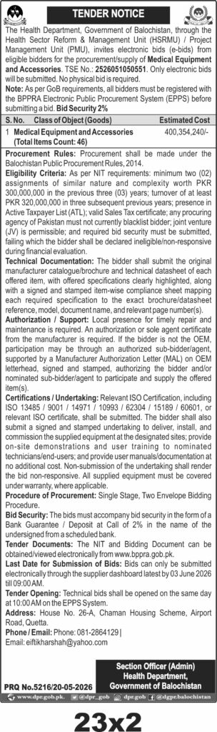 Tender Document