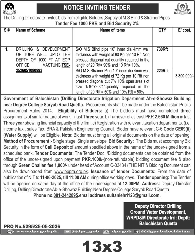 Tender Document