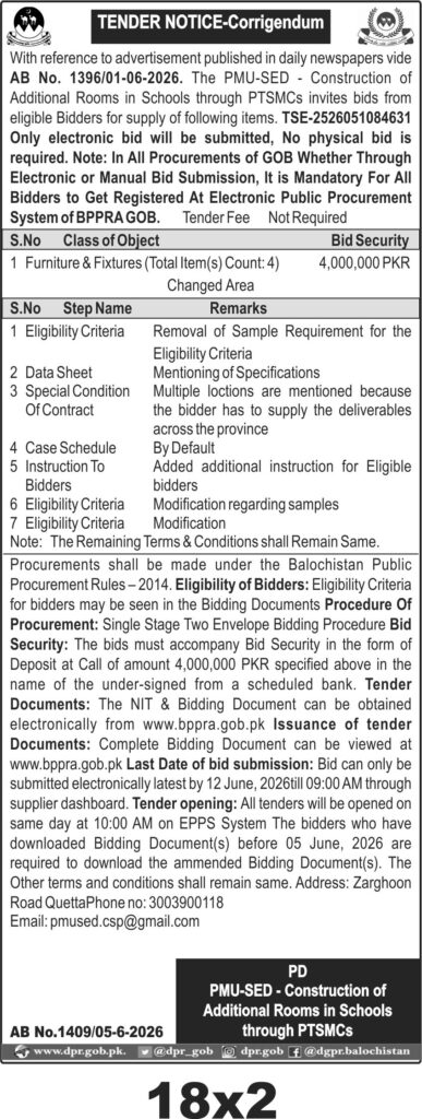 Tender Document