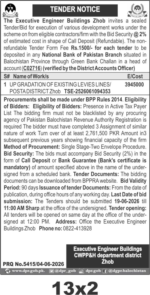 Tender Document