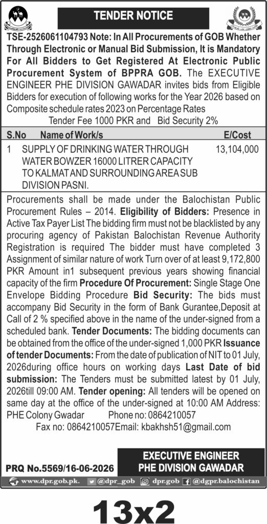 Tender Document