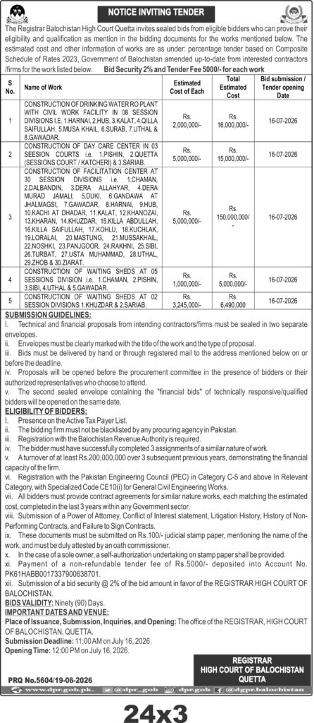 Tender Document