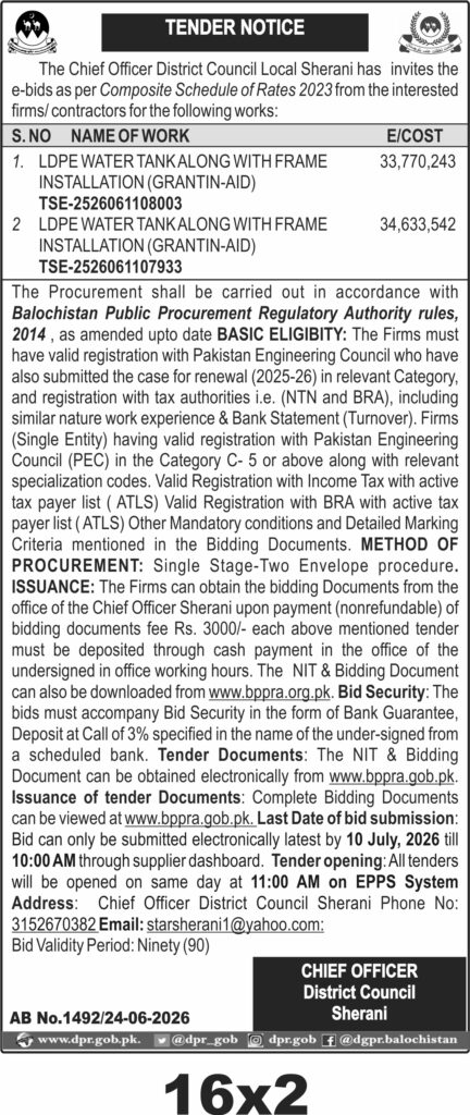 Tender Document