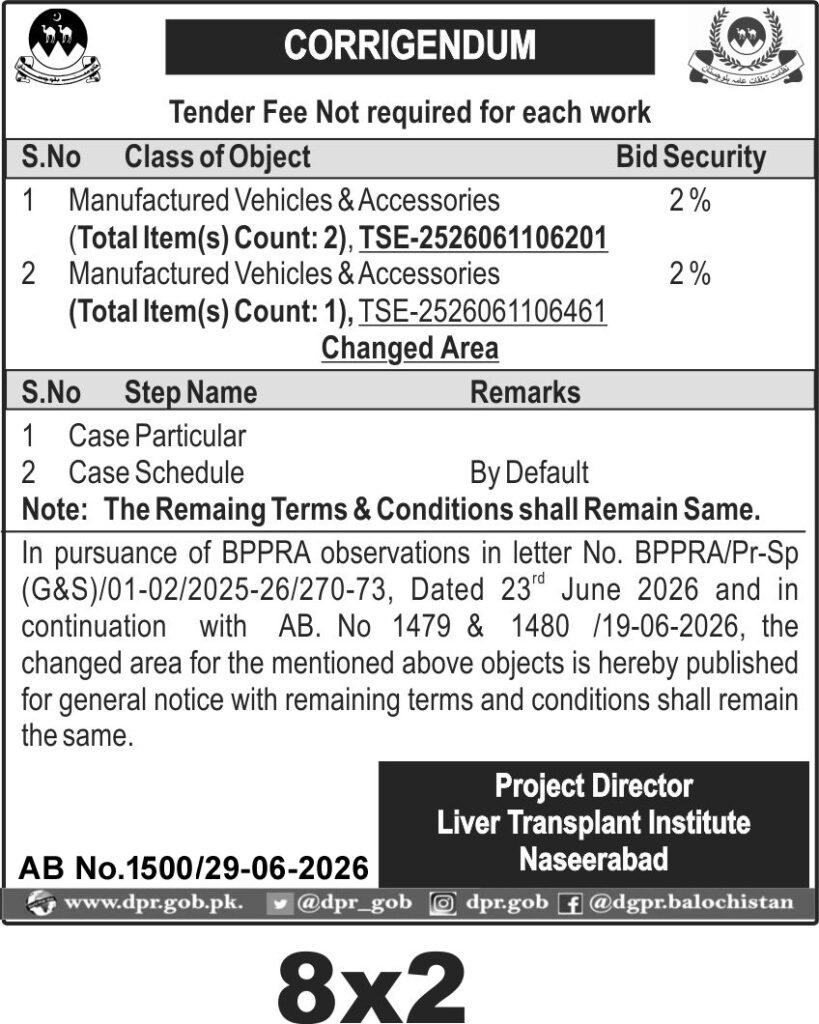 Tender Document