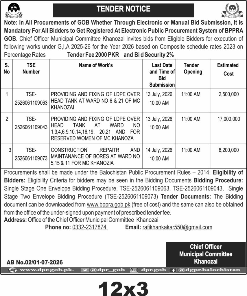 Tender Document