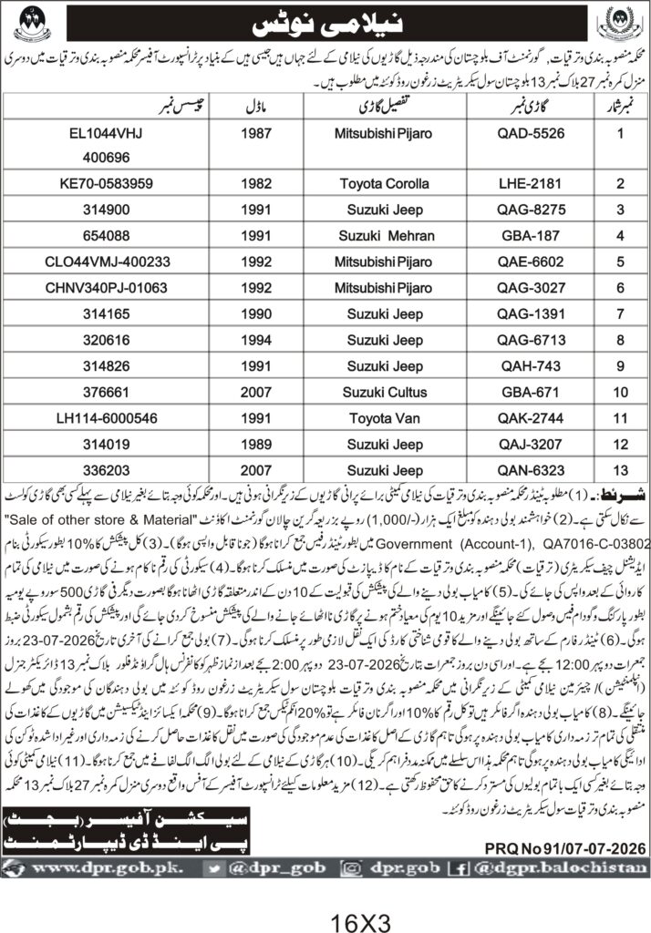 Tender Document