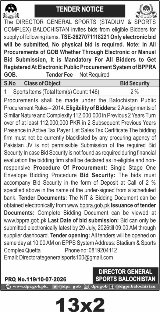 Tender Document