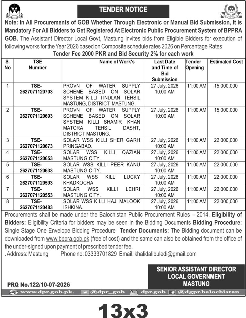 Tender Document