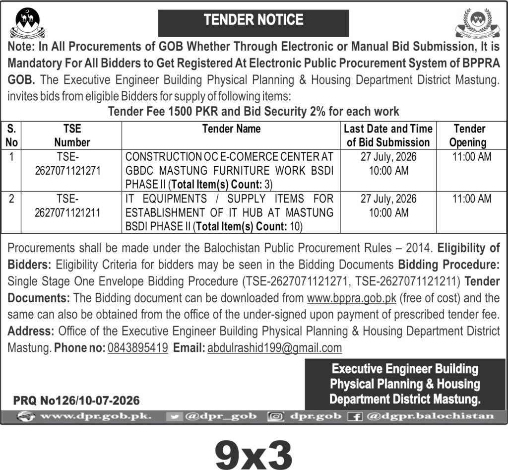 Tender Document