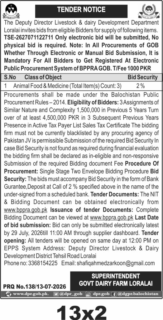 Tender Document