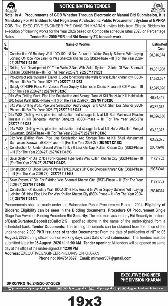 Tender Document