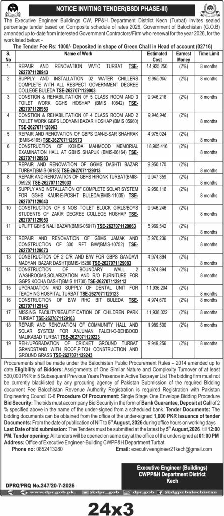 Tender Document