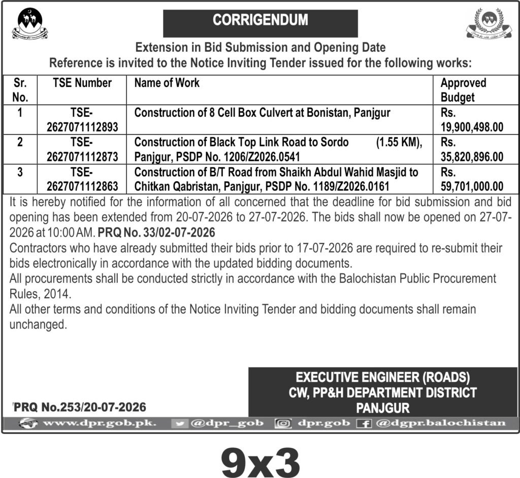 Tender Document