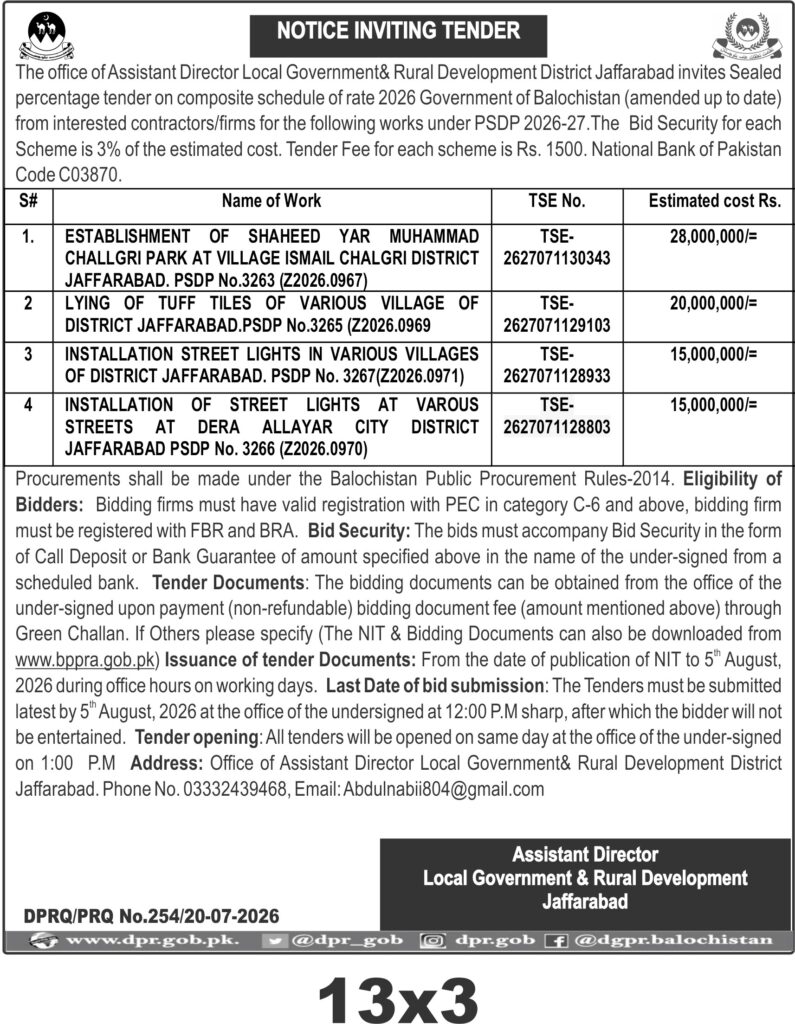 Tender Document