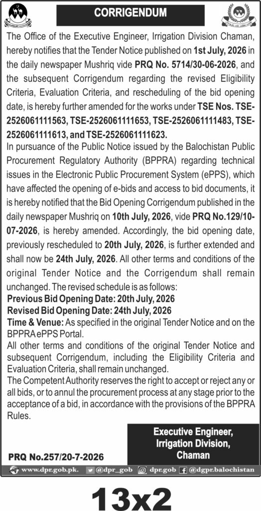 Tender Document
