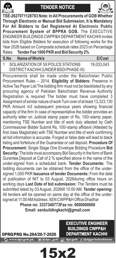Tender Document