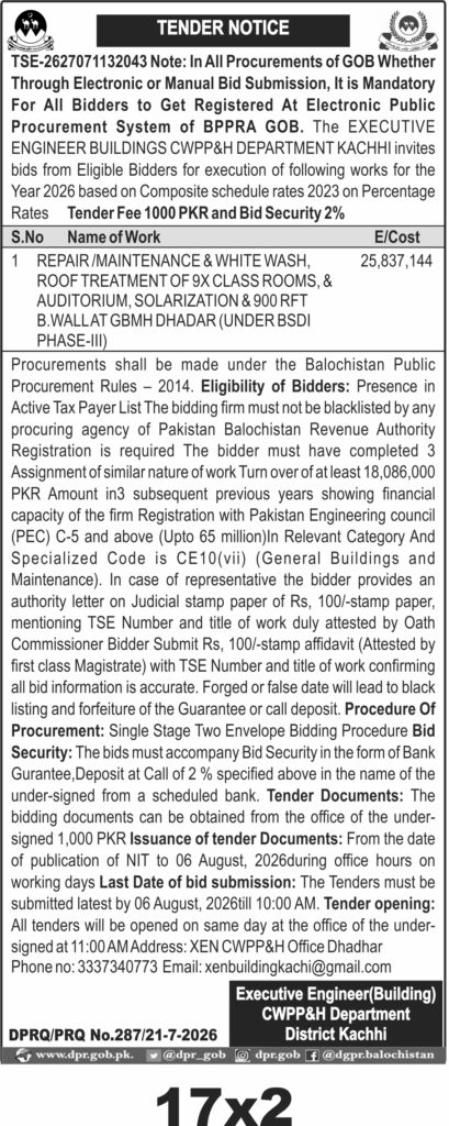 Tender Document