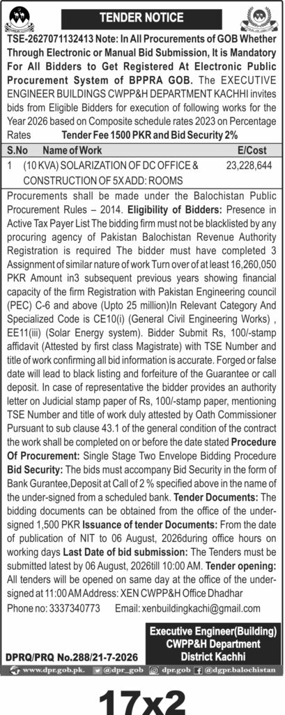 Tender Document