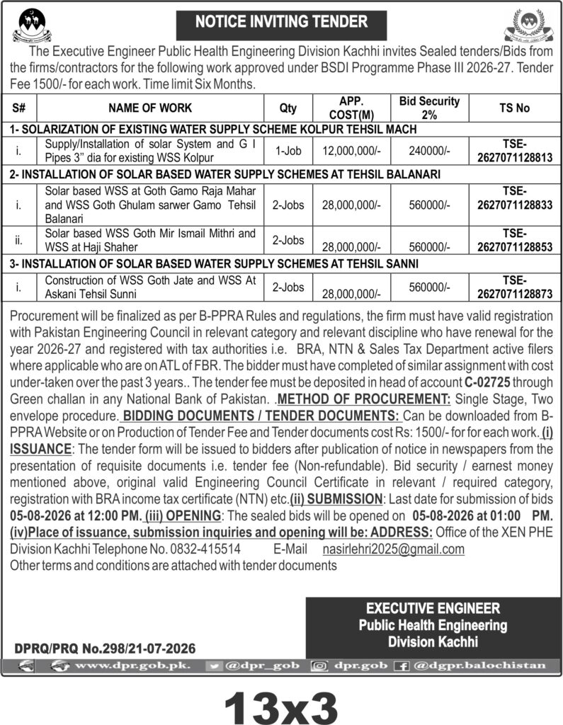 Tender Document