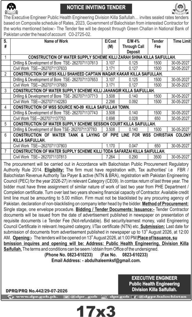 Tender Document