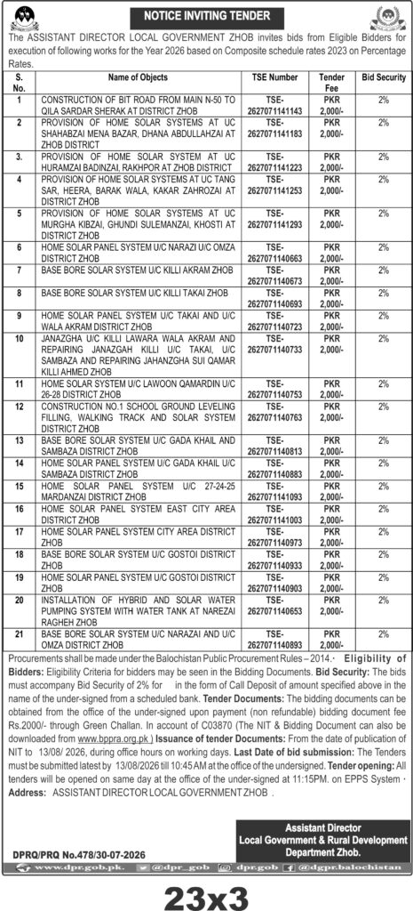 Tender Document