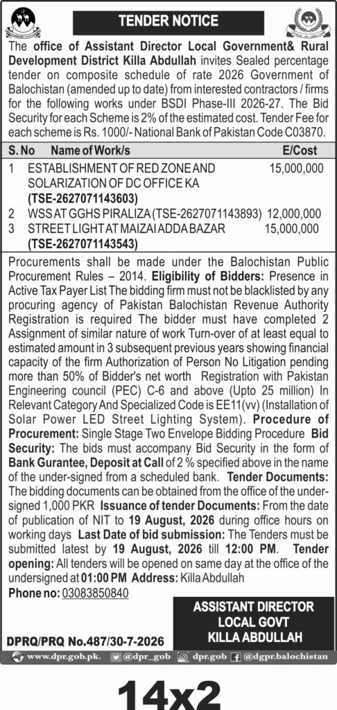 Tender Document