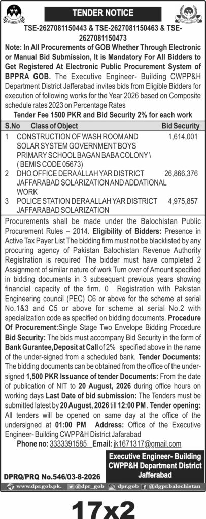 Tender Document