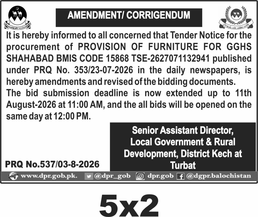 Tender Document