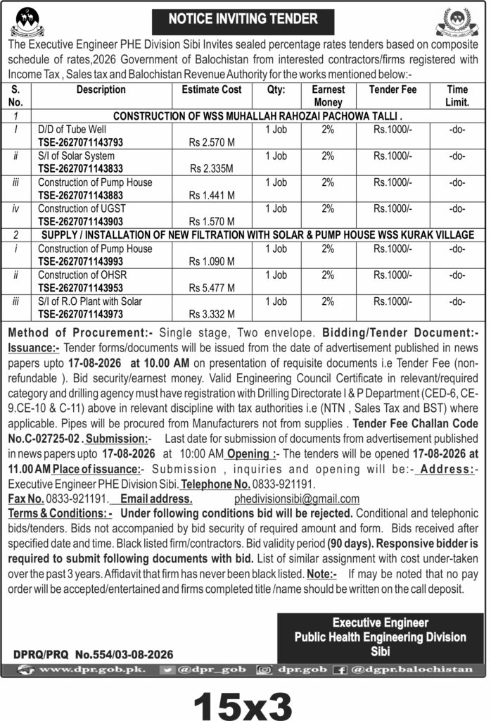 Tender Document