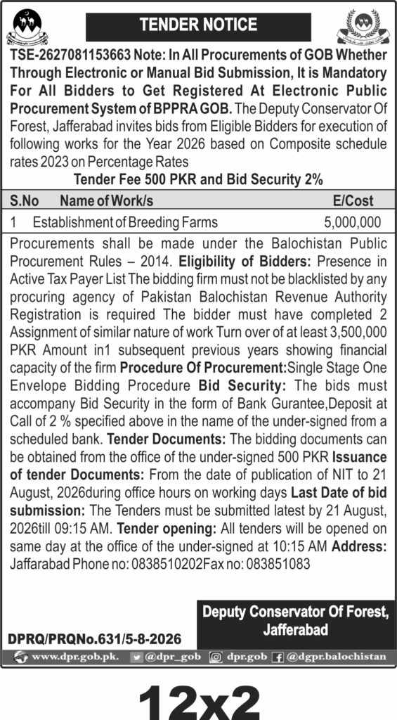 Tender Document