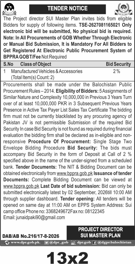 Tender Document