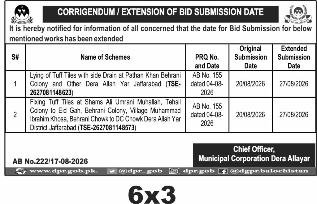 Tender Document