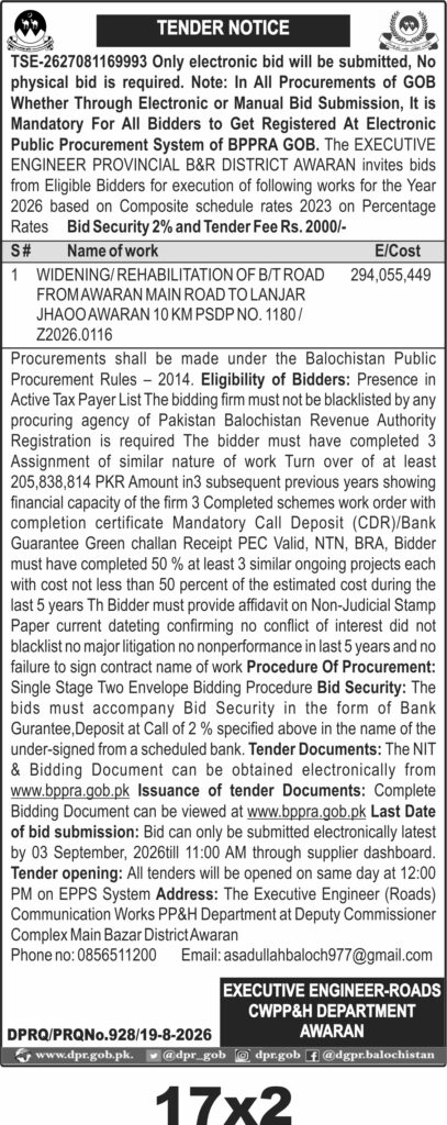 Tender Document