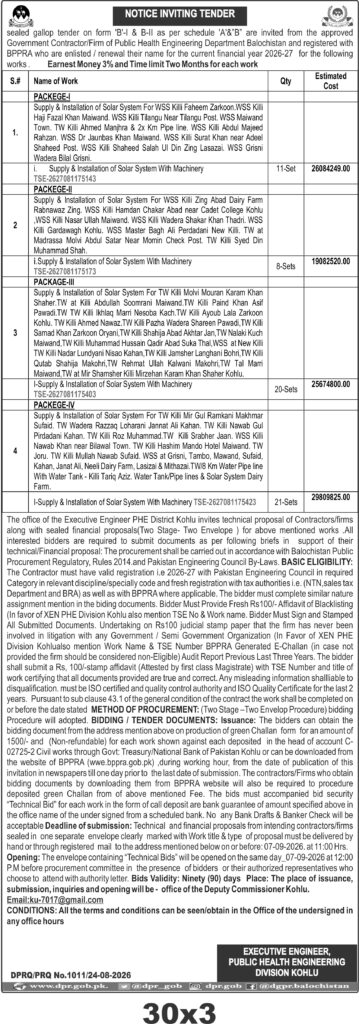 Tender Document