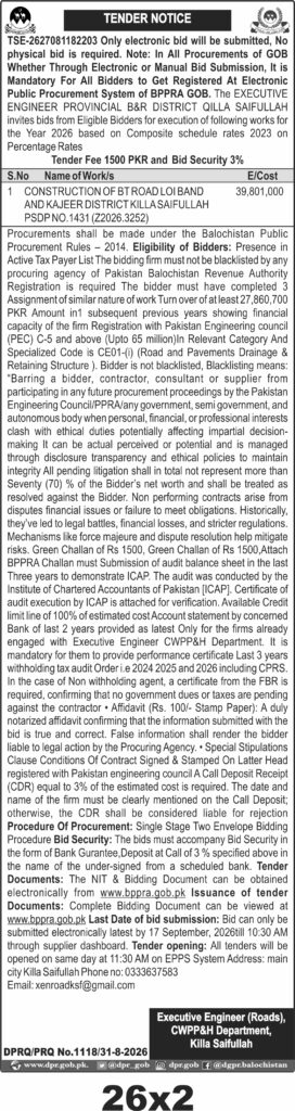 Tender Document