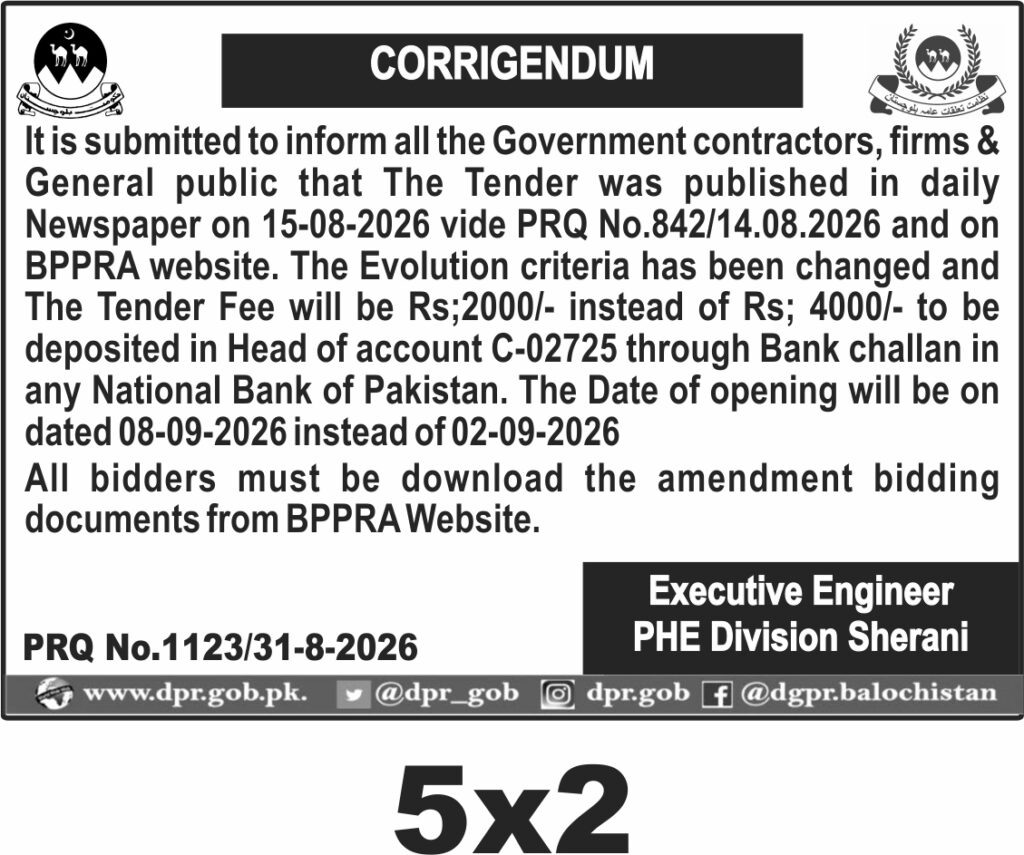 Tender Document