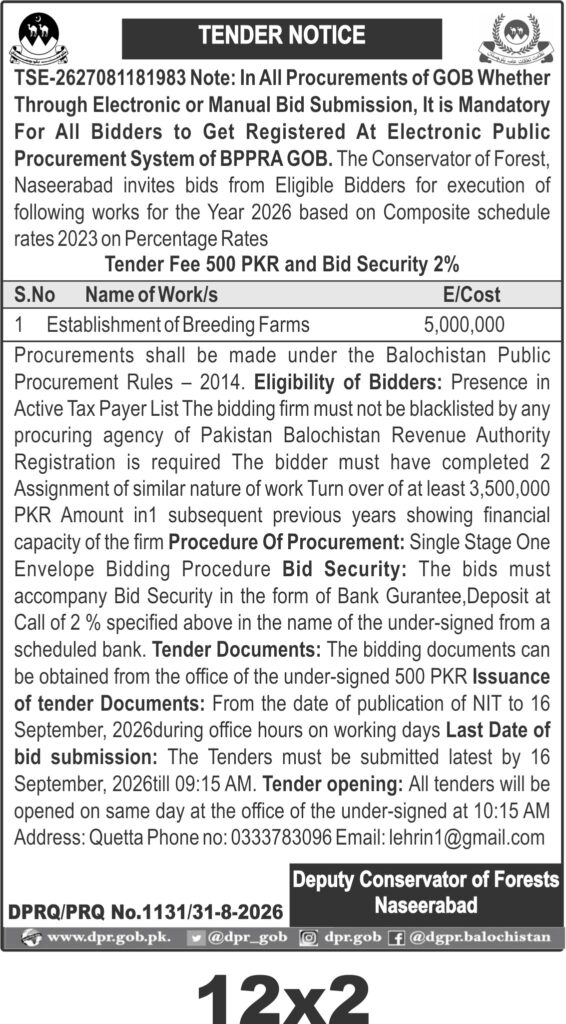 Tender Document
