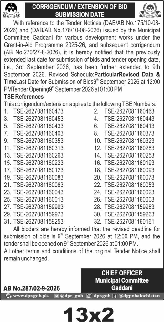 Tender Document