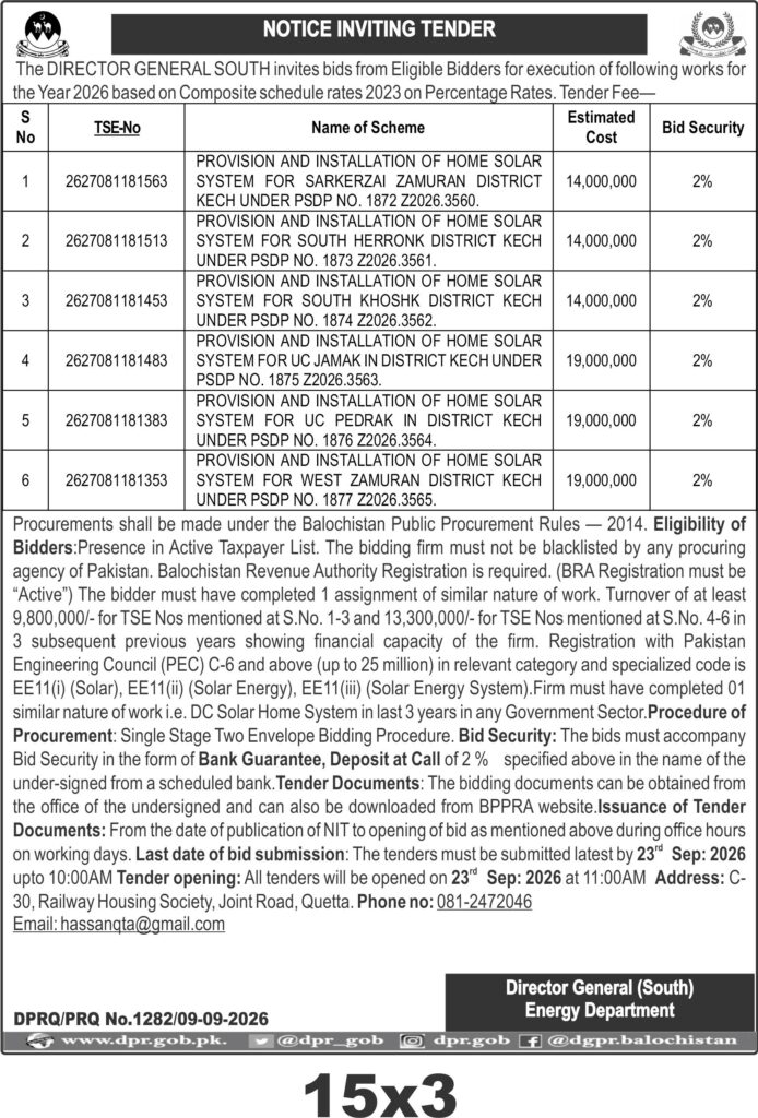 Tender Document