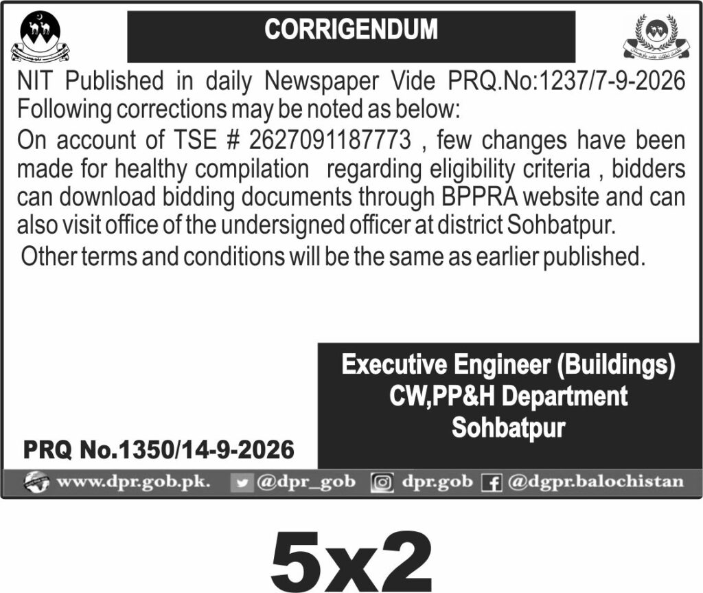 Tender Document