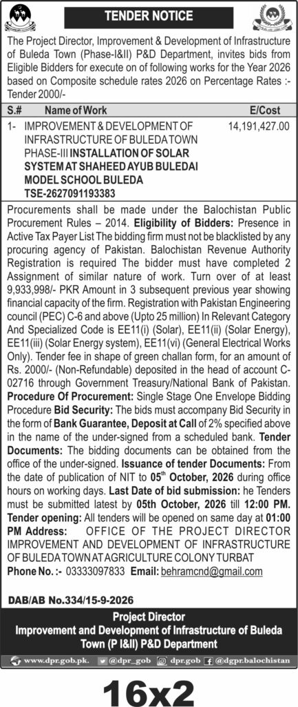Tender Document