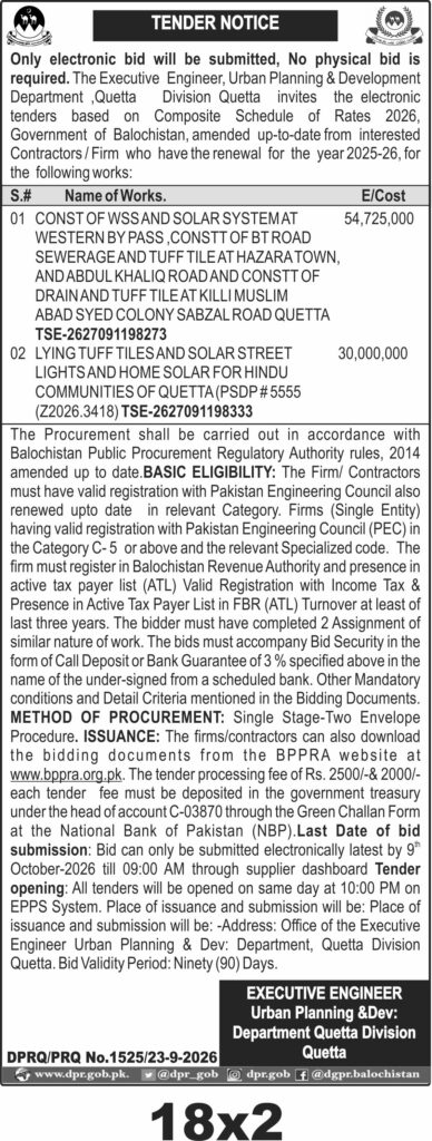 Tender Document