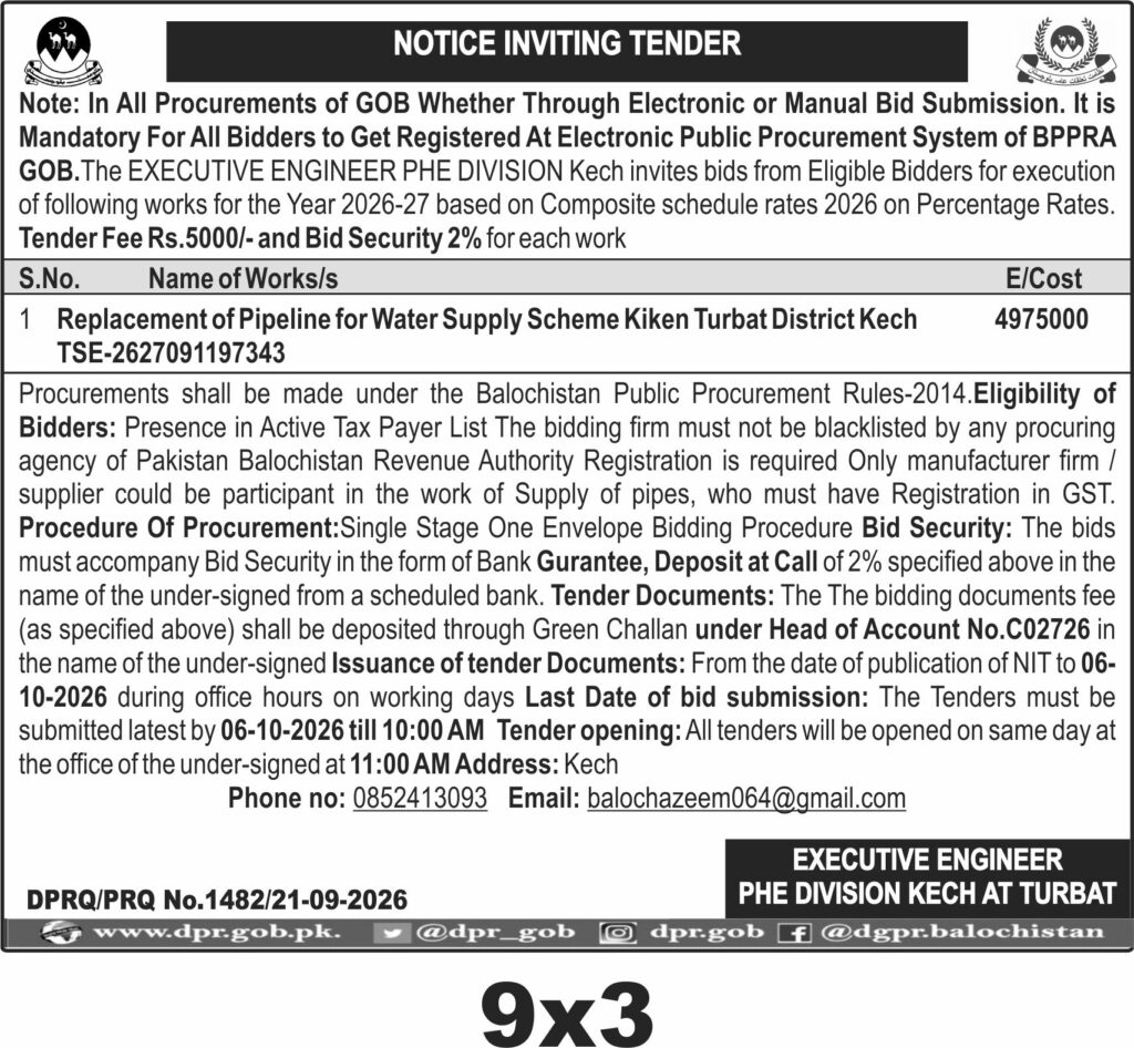 Tender Document