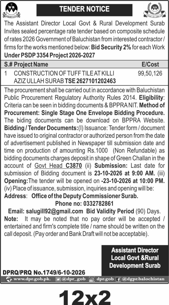 Tender Document