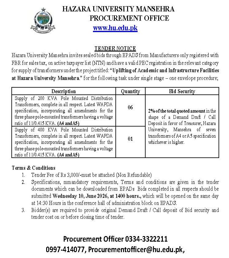 Tender Document