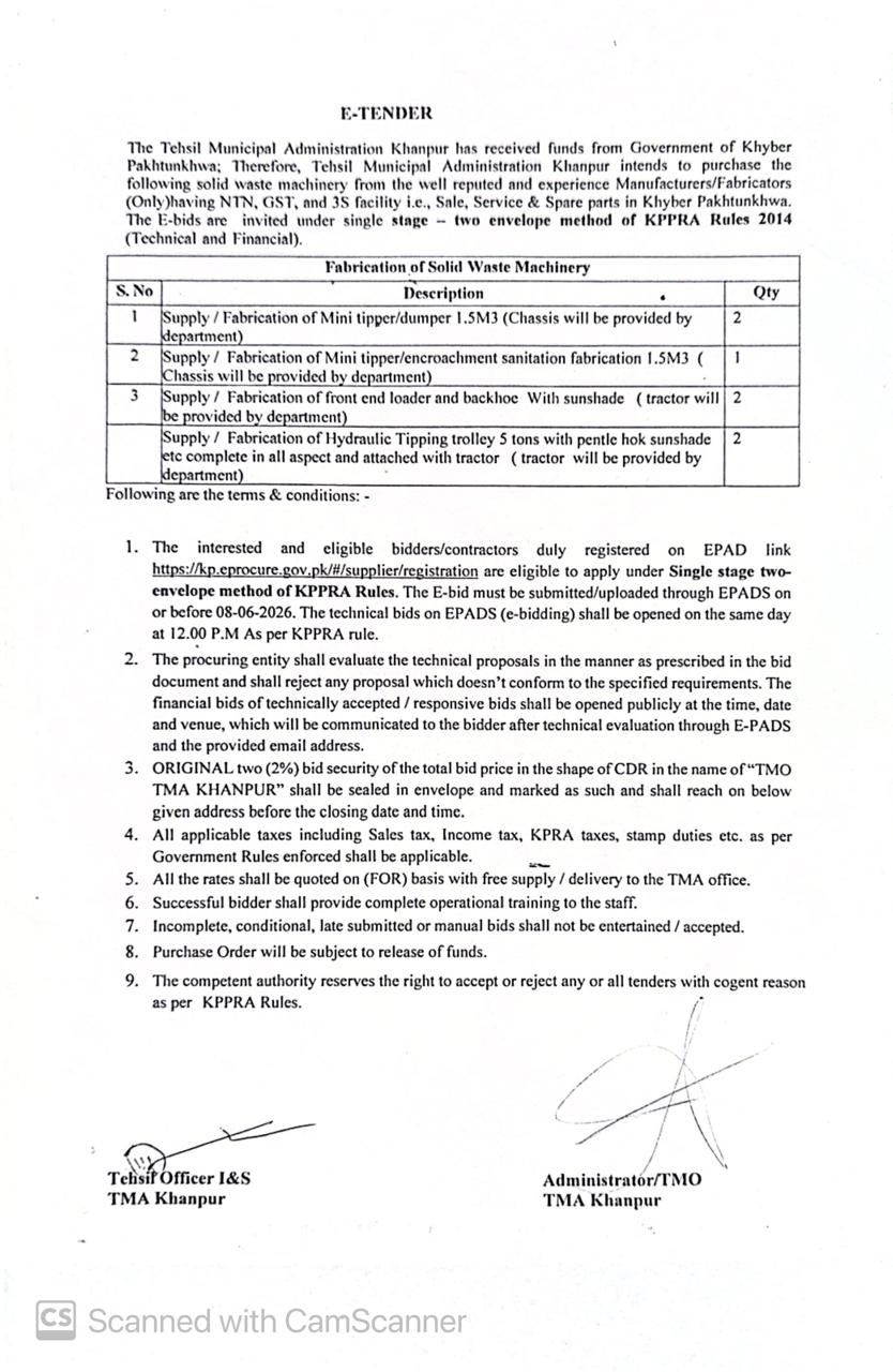 Tender Document