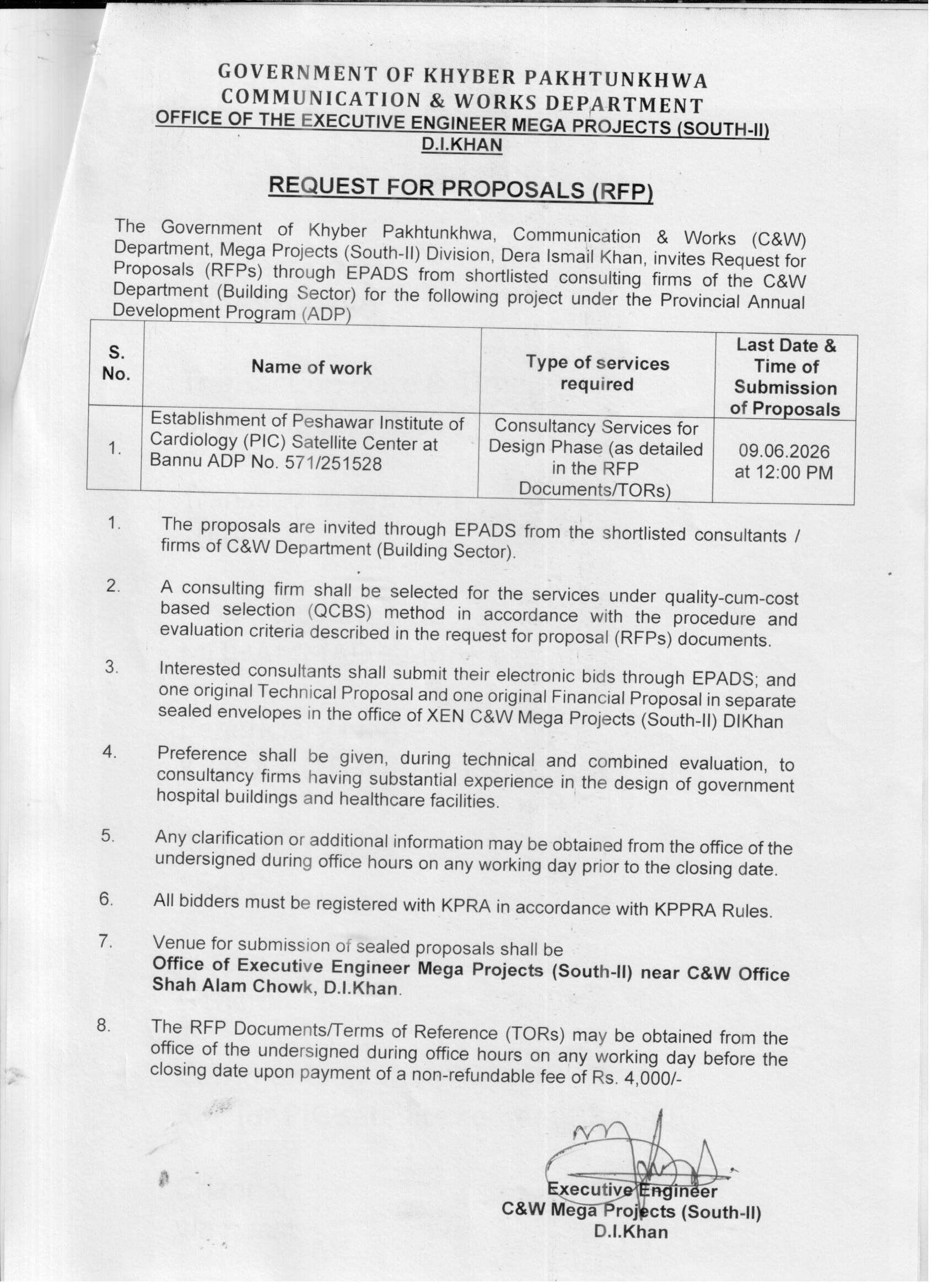 Tender Document