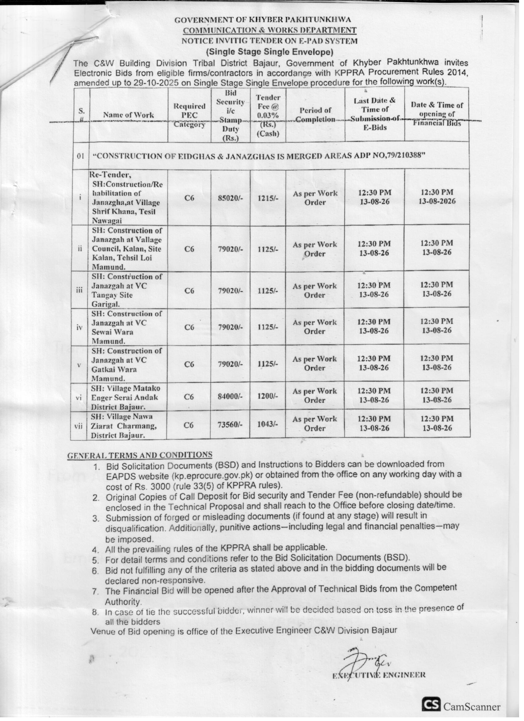 Tender Document